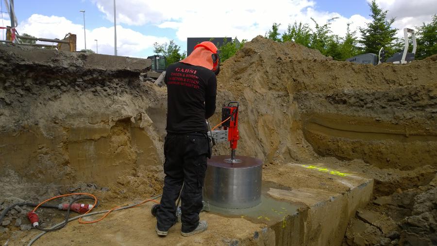 Betonboringen uitgevoerd door Gabsi Betonboringen